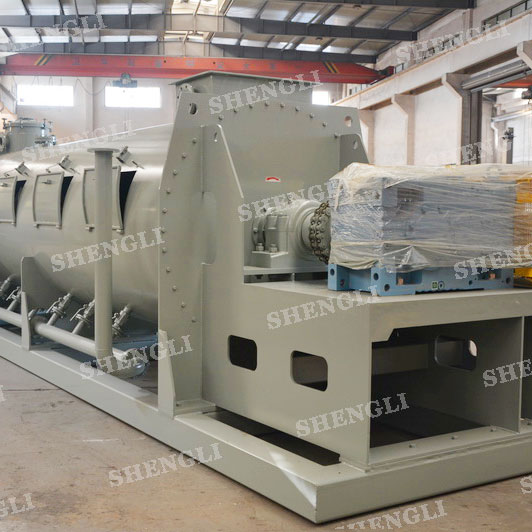 CMS-15000 單軸連續(xù)式攪拌機，用于固廢處理